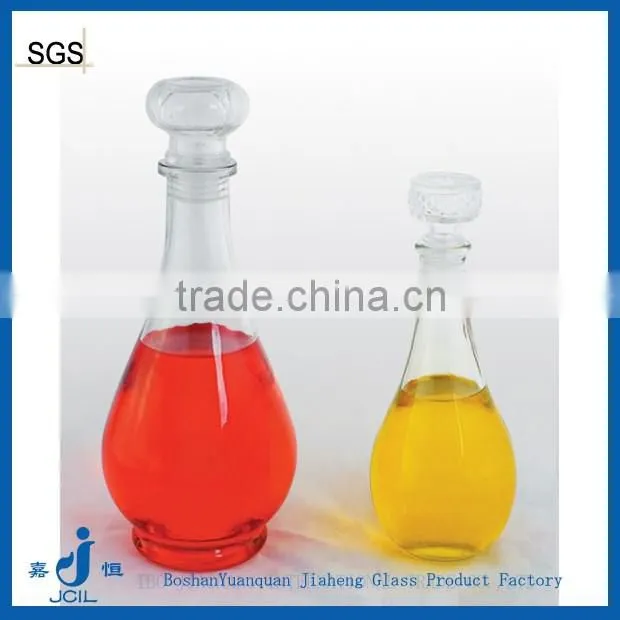 2016 new wine glass bottle set 1000ml