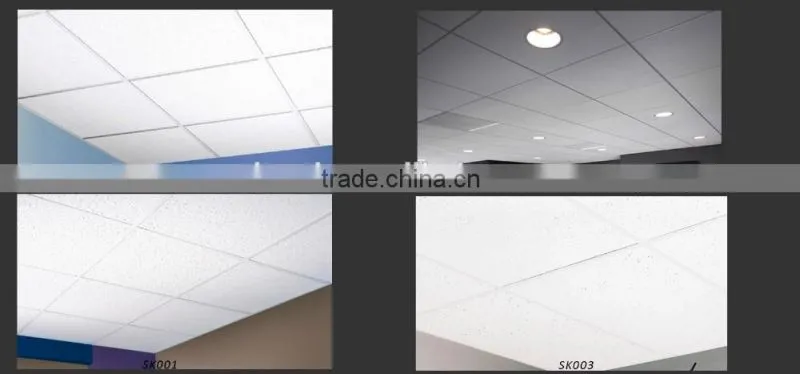 2x2 Mineral Fiber Fireproof Integrated Ceiling