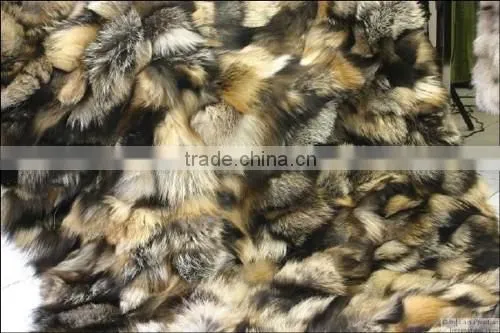 whoilesale Genuine fox fur blanket