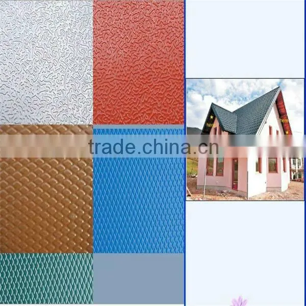 Coated aluminum coils decoration