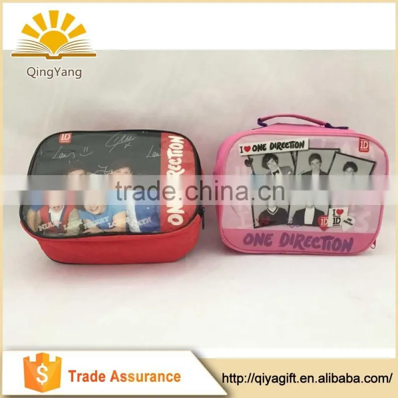 Eco-friendly Transparent Zipper clear cosmetic pvc bag