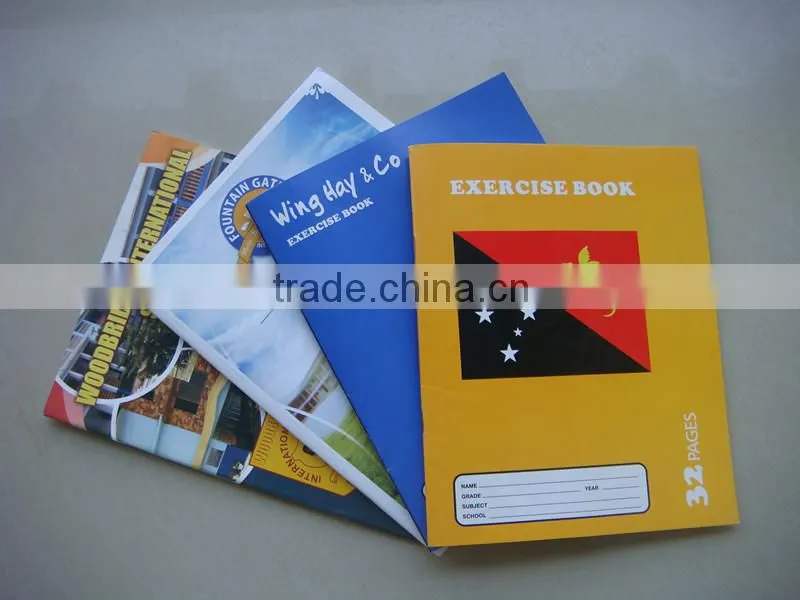 Popular school exercise book for student made in China