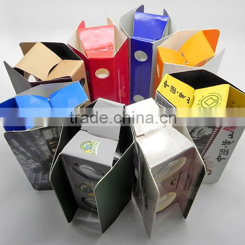 OEM Promotional Gift Paper Cardboard Binoculars For Kids Telescope Toys