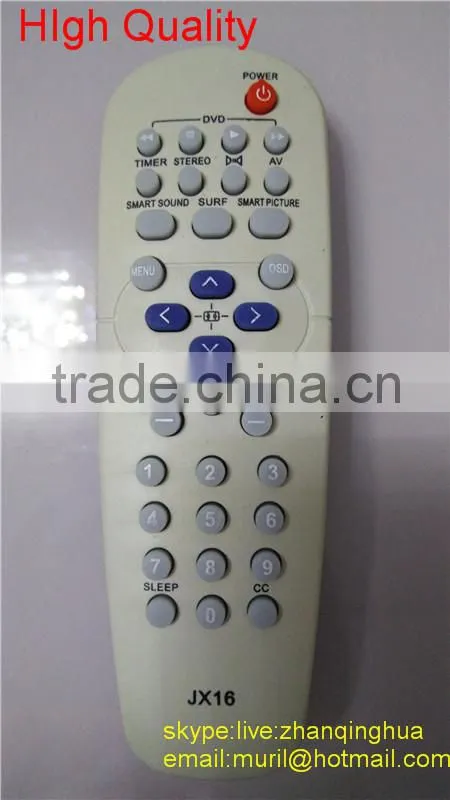 High Quality Long Black Big 50 Keys LCD Remote Control for Panasonik LED TV ZF Factory Anhui