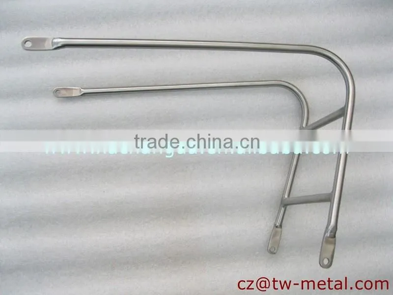 Titanium bicycle rear rack Ti bike luggage carrier