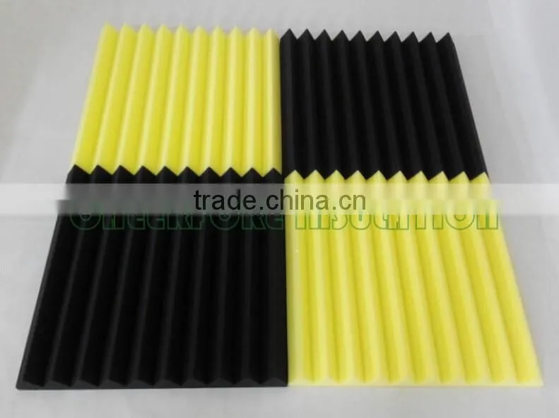 Fireproofing PU Foam Wedge Shape Acoustic Insulation Foam