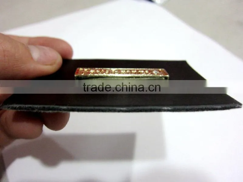 jeans leather label for sex lady jeans