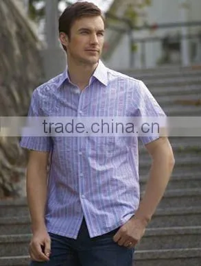 HOT customer-made 100%cotton man's shirt