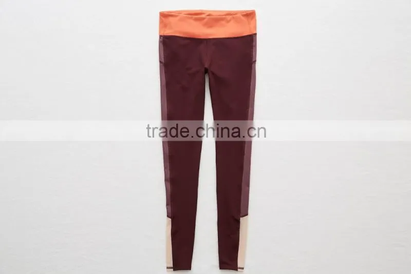 High Waist Long Fitness Sports Leggings Wholesale Yoga Pants