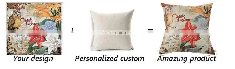 Custom Size And Printing Decorative Sofa cushion