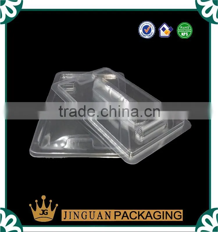 2016 Custom transparent PVC PET box clear blister package