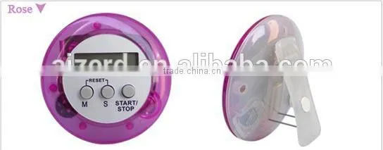 The circular digital kitchen timer