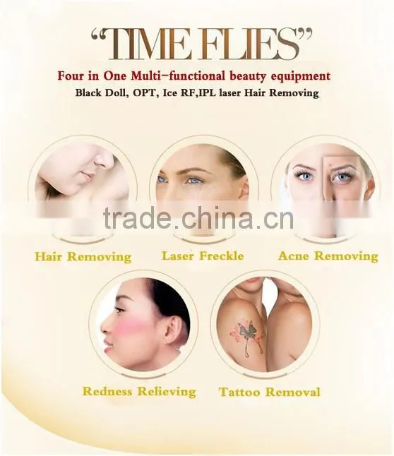 multifunctional ipl beauty machine/opt elight laser hair removal/freckle removal machine