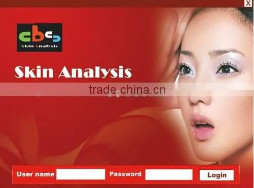 Intelligent top cbs CE FCC approved vertical skin analyzer