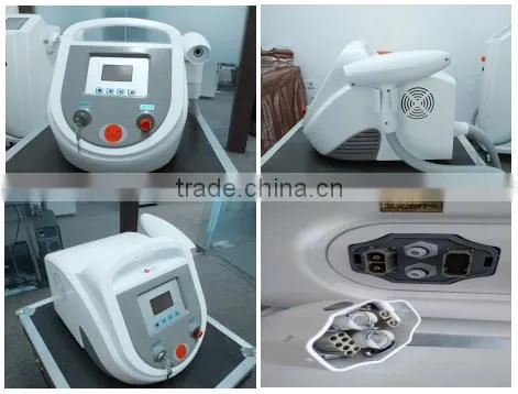 Portable alexandrite pigments removal ND YAG LASER remove tattoo machine