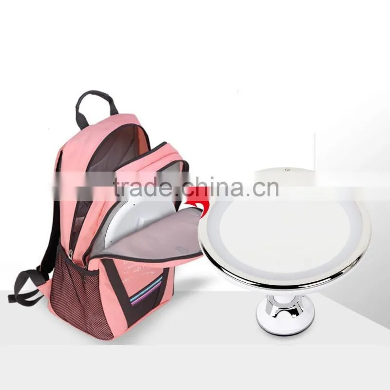 Rechargeable Bathroom Vanity Mirror,Shower and Bathroom Mirror With Rechargeable Lithium Battery,Lighted Makeup Mirror