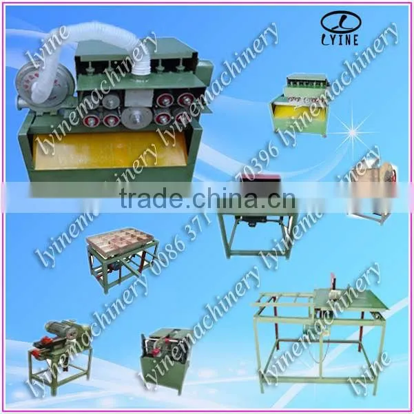 full automatically 1 head or 2 head sharp labor saving wood tooth pick producing machine