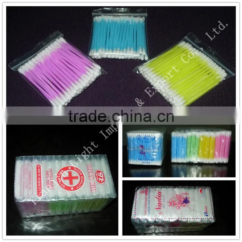 100% cotton buds Q-tips