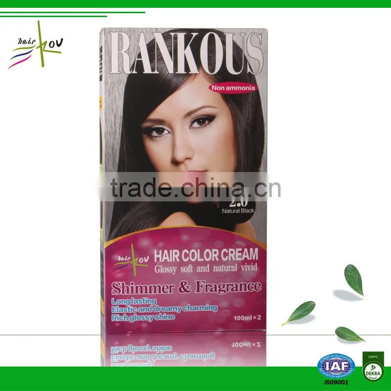 OEM/Private Label Hair Color Swatches Chart for hair color guide