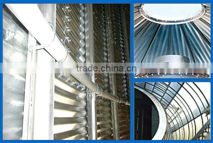 CNC processed silo for powder grain cement wheat paddy storage silo