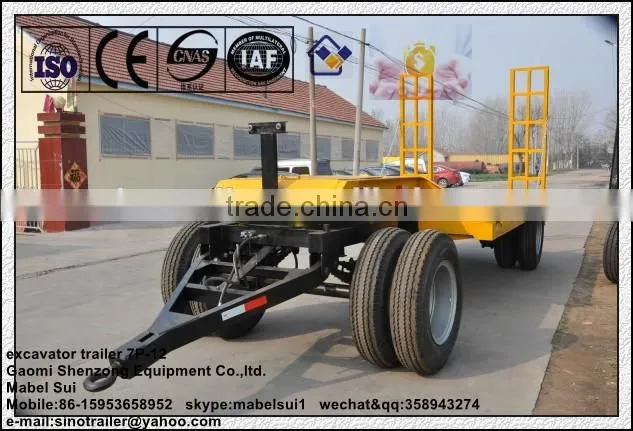 5ton excavator trailer