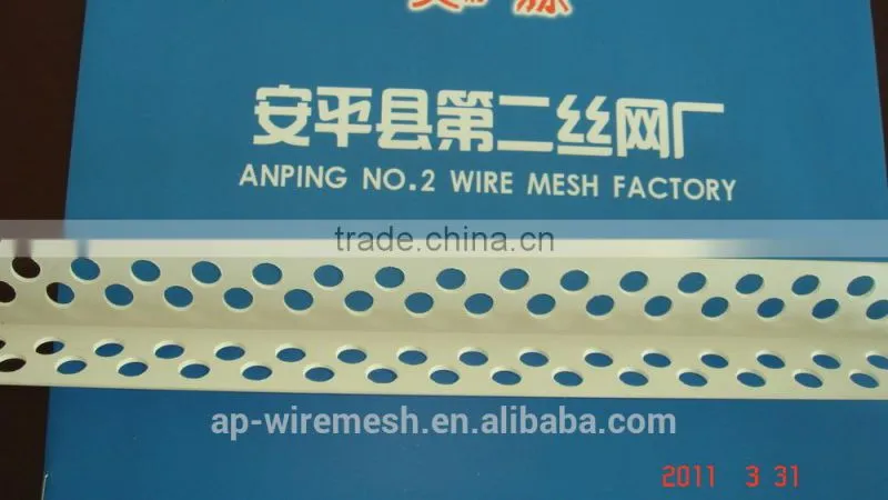 Perforated dry wall angle bead with metal corner for buliding/constructuion material(China Anping)