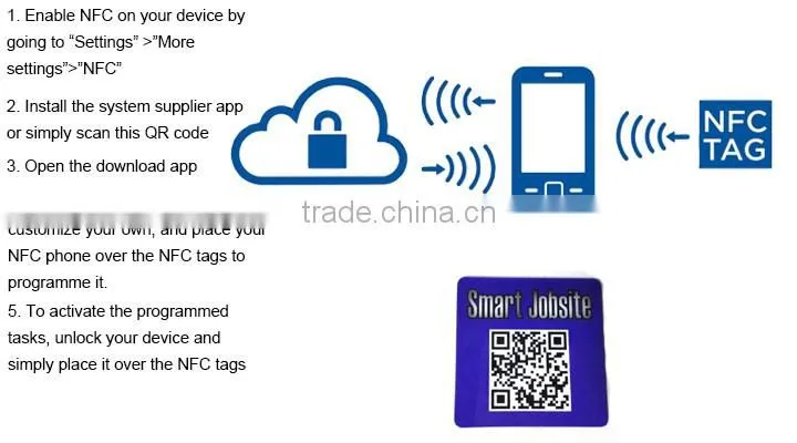 RFID Tamper proof Fragile Seal Sticker for Cosmetic Anti Counterfeit Logistic Inventory