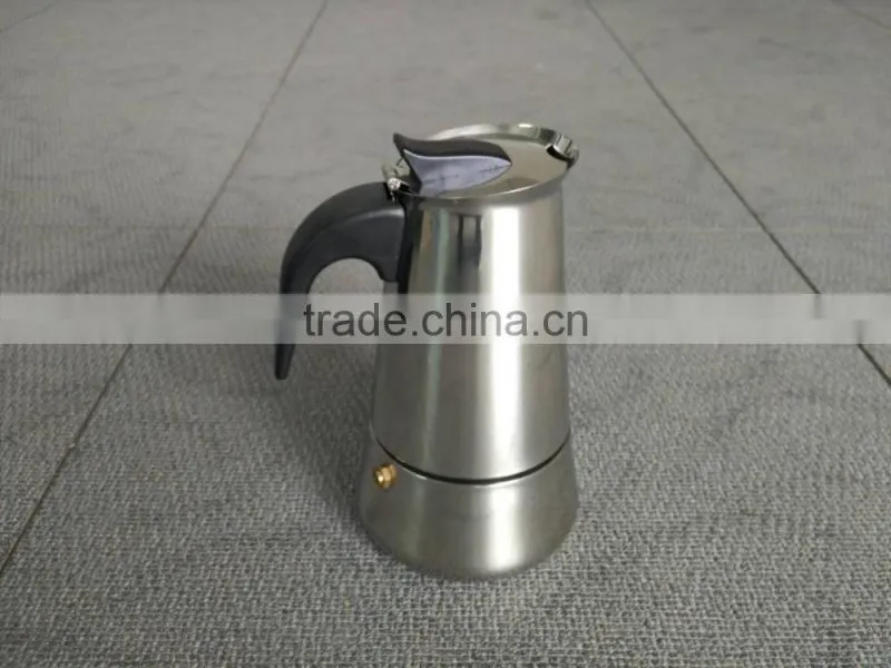 2017 Stailess Steel 6 cups Moka Espresso Latte Percolator Stove Top Coffee Maker Pot Fashionable Coffee Maker