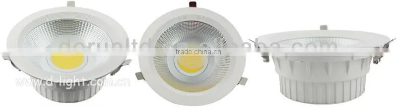 China Supplier, CE&RoHS Certificated, Energy Saving 26W COB LED Down light 8 Inch