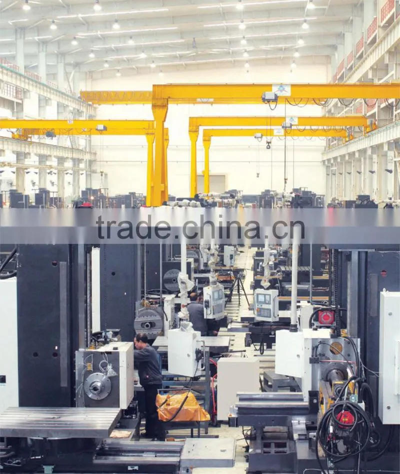 CNC Horizontal Boring and Milling Machine with Manual Rotary Table