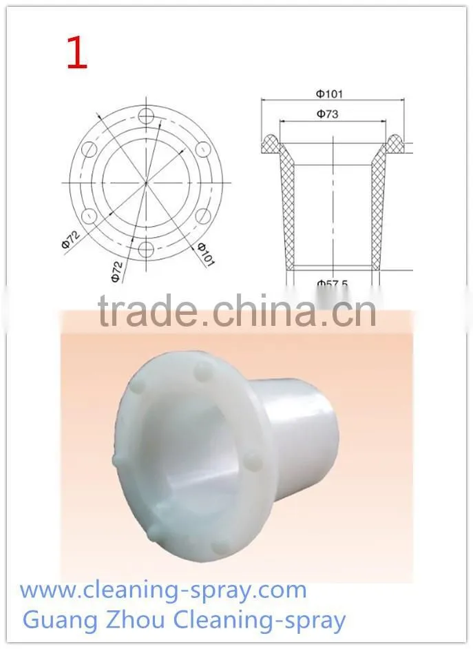 Automated assembly line filling machine equipment rubber plastic nylon fixed bottle cup nozzle73