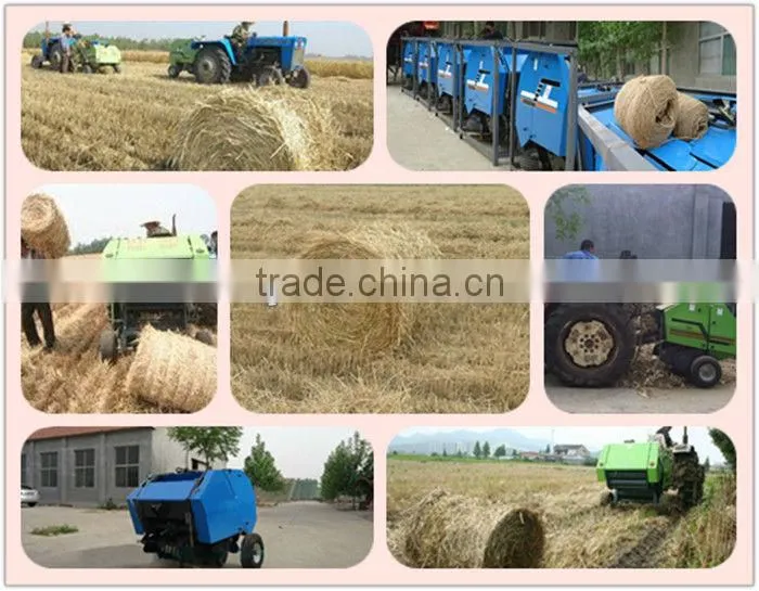Good round hay baler match the mini tractor