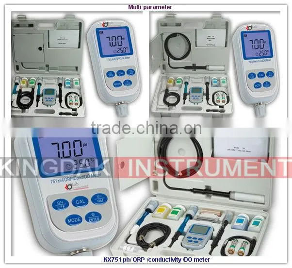 portable ph/conductivity/DO /ORP meter KX751