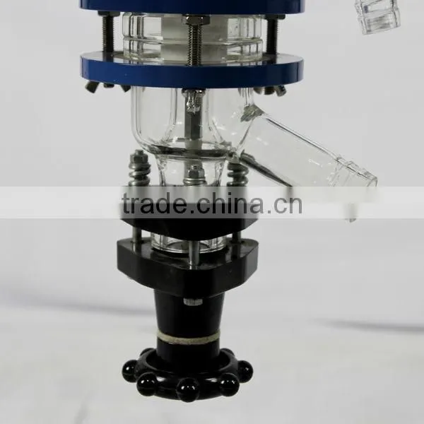 2013 hot selling GG17 Borosilicate glass lab jacket glass reactor 20L