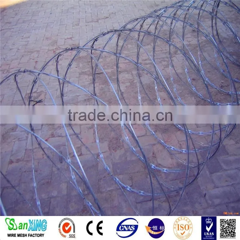 Cbt-65 Galvanized Razor Wire Barbed Wire