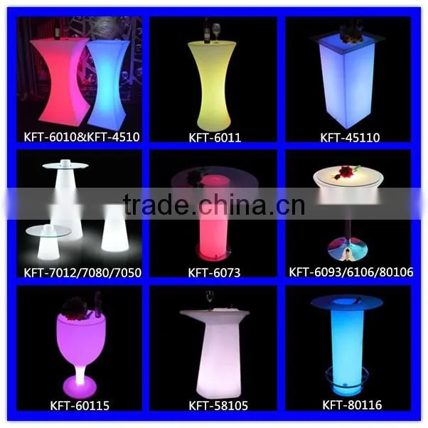 custom glow ice bucket cooler led color ice bucket