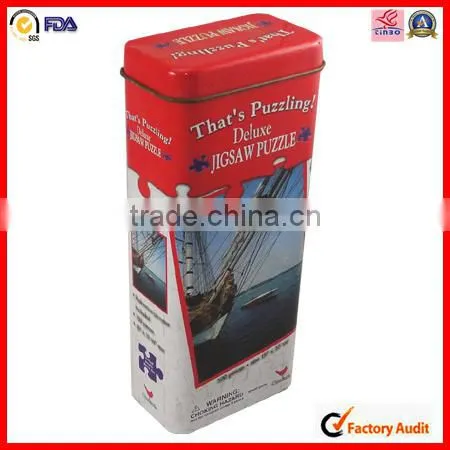 China factory custom coffee with hinge tin can