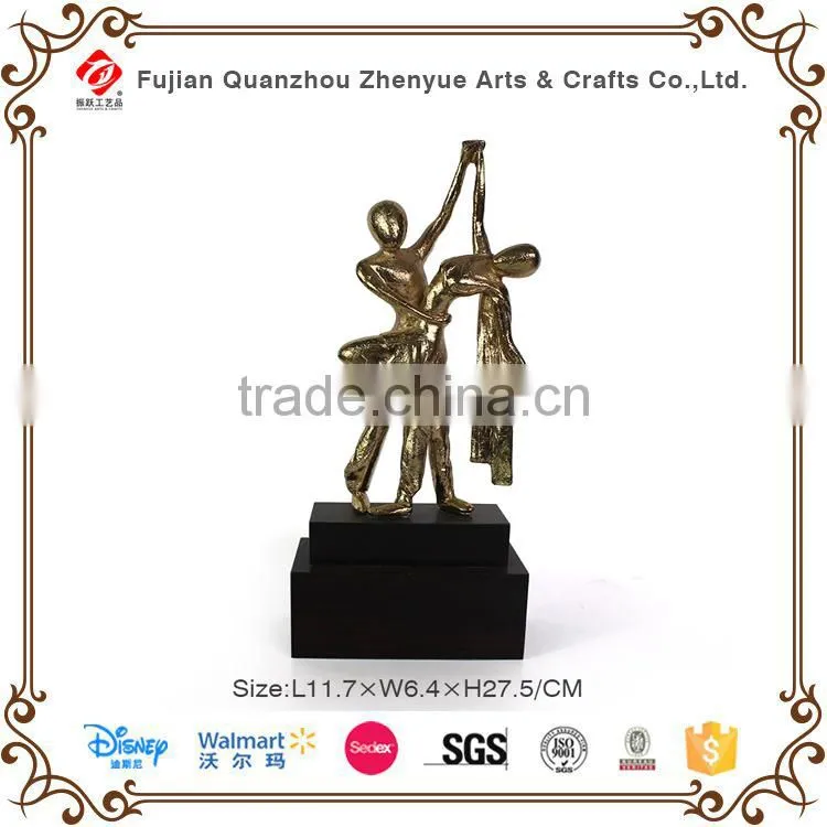 2015 cheapest polyresin sports trophy cup