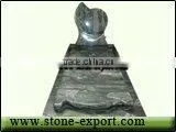 European Style Tombstone,green Tombstone,Multicolor Green Tombstone Granite