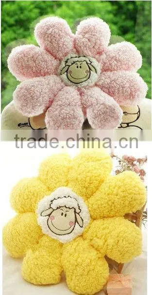 Supply Lamb small sheep petals warm cushion&pillow
