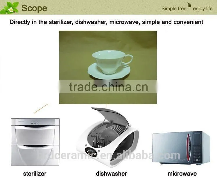 2014 modern white olden design china dinner set porcelain