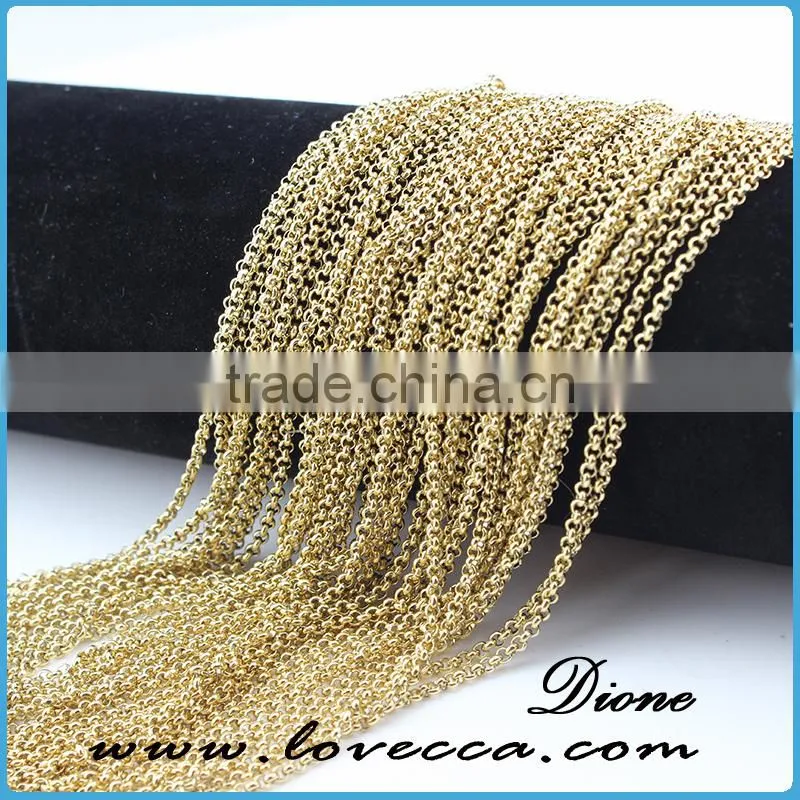 Wholesale 316L stainless steel chains for jewelry,silver chain for bracelets,good quality chain for necklace
