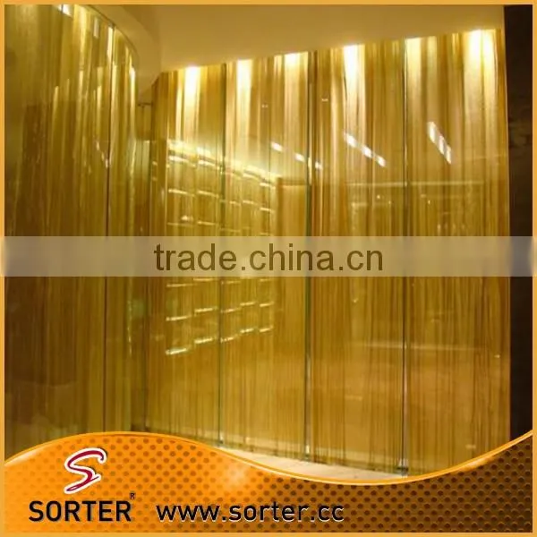 china factory spangle sequin curtain/metal mesh curtain/wire mesh curtain
