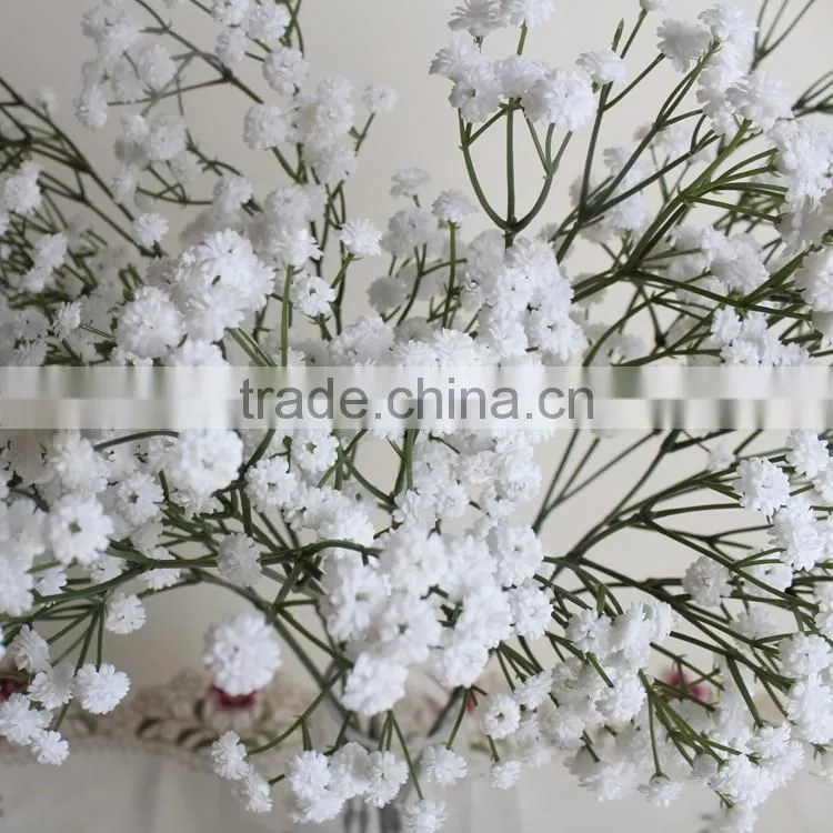 China Plastic flower fake starry flower for wedding flower