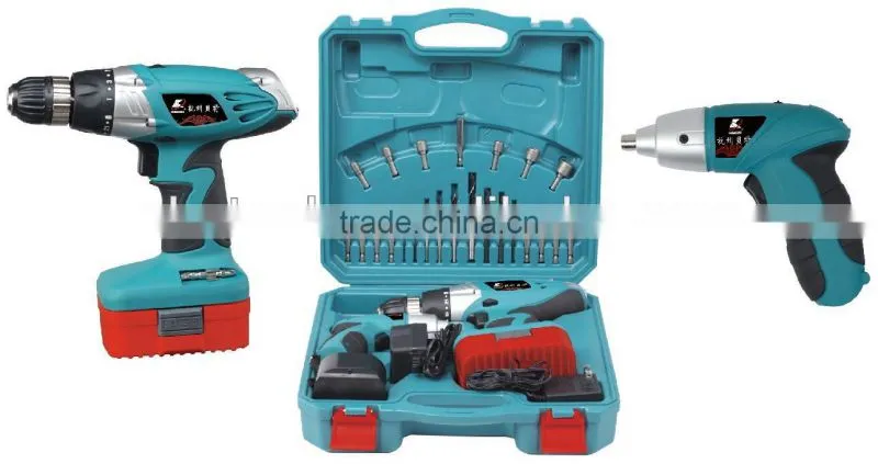 new 2014 Cordless drill of power tool sets tool box manufacturer China wholesale alibaba supplier