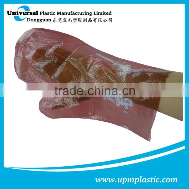 Disposable PE clear plastic gloves