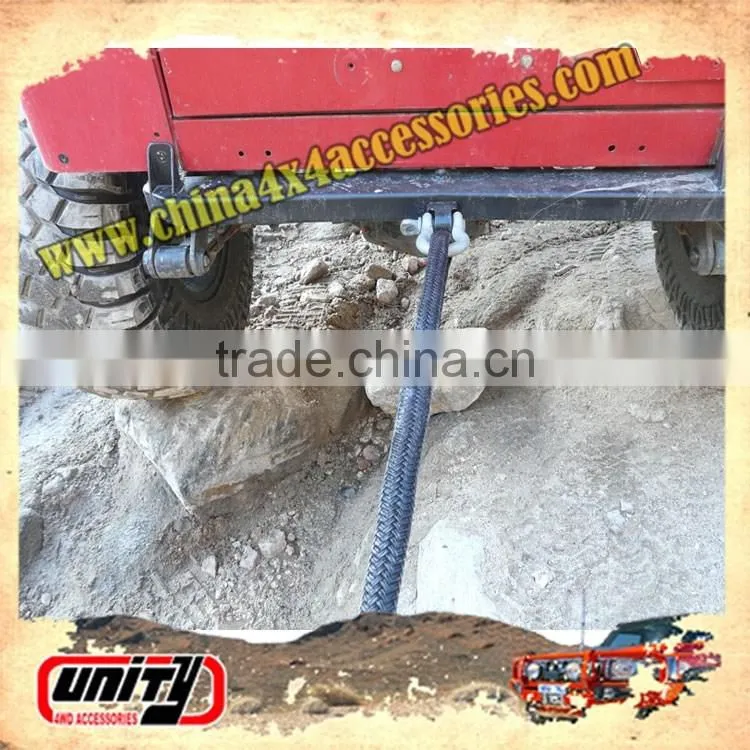 4WD accessories nylon tow rope recovery kinetic ropes