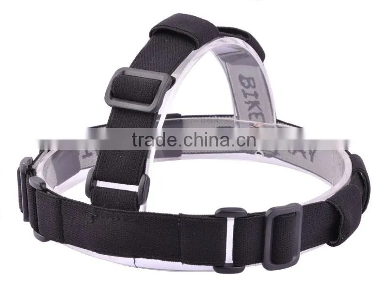 High Quality Nylon Headlamp Band strap,3 Adjustable Point Mini Flashlights fix strap for headlamp
