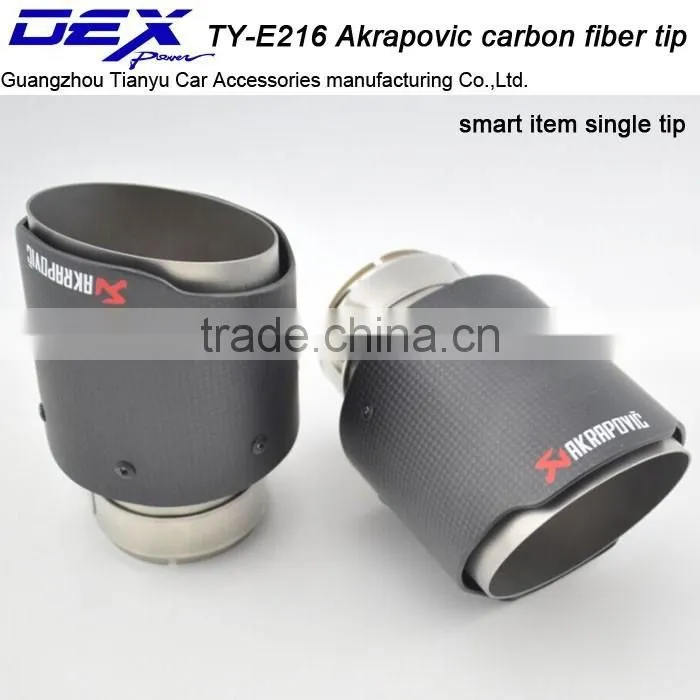 exhaust tip Akrapovic carbon fiber exhaust pipe for all car