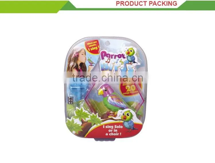 Intelligent voice control singing parrot toys